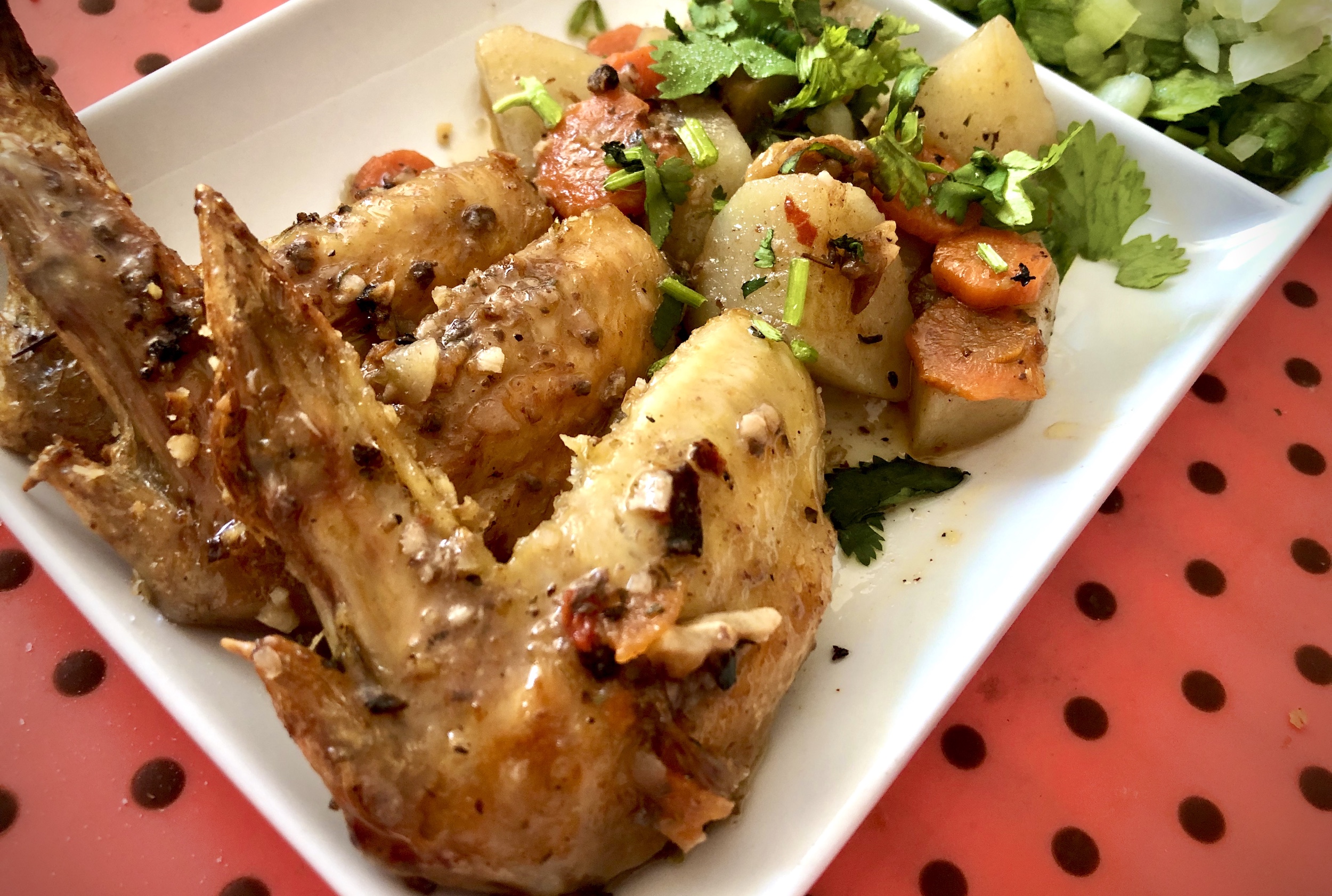 Receta de la abuelita: Pollo al horno